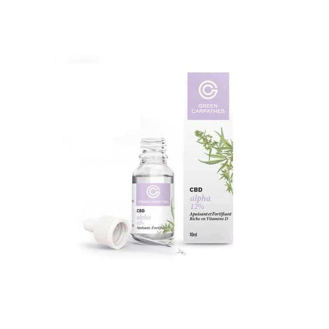 Green Carpathes Huile Alpha 12% CBD - HerBeevor